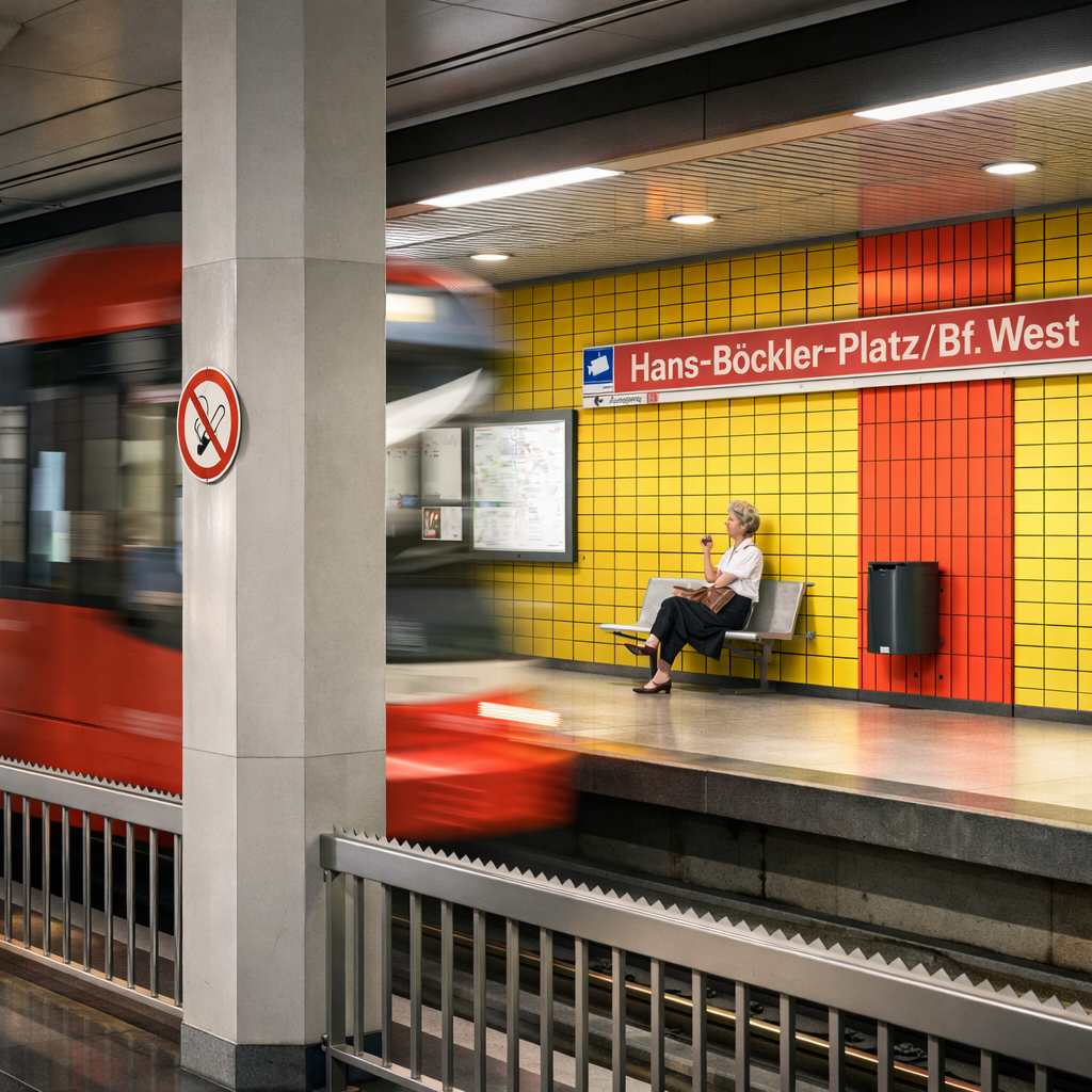 Neuer Generalunternehmerauftrag: Brandschutzsanierung der U-Bahnhaltestelle Hans-Böckler-Platz