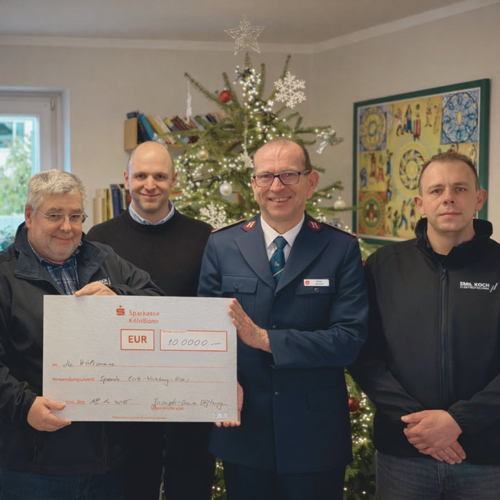 Emil Koch Elektrotechnik GmbH unterstützt die Heilsarmee in Köln
